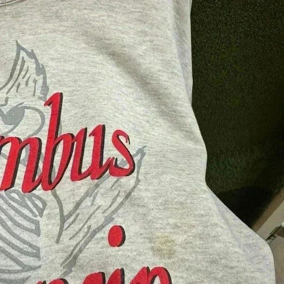 Vintage Columbus Wisconsin Bird Crewneck Large - Picture 5 of 6
